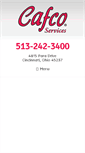 Mobile Screenshot of cafcoservices.com